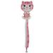 Planet Pens Cat Novelty Pen - Fun Unique Kids and Adults Office Supplies Colorful Cats Ballpoint Writing Pen Instrument for Cool Stationery School and Office Desk Decor Accessories - Pink Cat