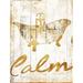 Gold Calm Poster Print by Jace Grey (24 x 36)