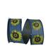 Jam Paper Spring Sunflower All Occasion Multi-Color Polyester Ribbon 720 X 2.5