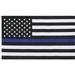 Subdued Thin Blue Line US Flag Support The Police American Flag 2 x 3