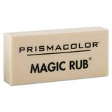 Magic Rub Eraser For Pencil/ink Marks Rectangular Block Medium Off White Dozen | Bundle of 10 Dozen