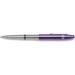 Fisher Space Pen Removable Clip Ballpoint Pen Purple Cap with Chrome Barrel (Finger Grip (400PPC-CL)