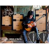 Michael Angelo Batio Autographed Picture Pack & Signature Guitar Pick Pack