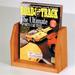 Wooden Mallet Countertop Magazine Display with 1 Pocket in Medium Oak