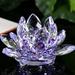 Aowvw Crystal Glass Figure Paperweight Ornament Feng Shui Decor Collection