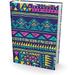 Eucatus 8 x 10 Nylon Stretchable Multicolor Aztec Book Covers Cool Print Book Sox 1 Ct