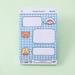 FeiraDeVaidade Cartoon Bear Cute Girl Notebook Sticker Cartoon Sticky Note Stationery Notepad N Posts Note