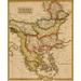 Turkey Greece 1817 by Vintage Maps (18 x 24)