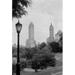 Posterazzi USA New York State New York City View of Fifth Avenue Skyline From Central Park Poster Print