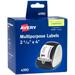 Avery Direct Thermal Roll Labels 2-5/16 x 4 White 300 Shipping Labels Per Roll 1 Roll (4190)