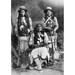 Apache Men C1909. /Nthree Apache Men From The White Mountain Region Of Arizona Posing With Rifles. Photograph C1909. Poster Print by (24 x 36)