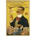Vintage Ad Poster - A. Viktorson S Cigarette-Papers Gentlemen Russia 1905 20x30