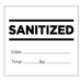 Post-it Notes Sanitized Adhesive Notes; 3in x 3in; White/Black