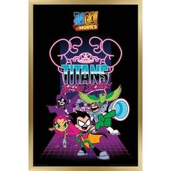 DC Comics Movie - Teen Titans Go! To The Movies - Group Wall Poster 22.375 x 34 Framed
