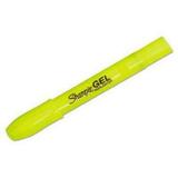 Sharpie Gel Highlighters Fluorescent Yellow Ink Bullet Tip Yellow Barrel (1780478)