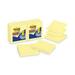 Post-it-Post-it Pop-up 3 x 3 Note Refill Canary Yellow 90 Notes/Pad 12 Pads/Pack (R33012SSCY)