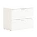 HON Mod 2-Drawer Lat File Cab Locking Letter/Legal Simply White 36 LLF3620L2LP1