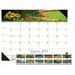 House of Doolittle EarthScapes Gardens Desk Pad - Julian Dates - Monthly - 1 Year - January 2023 till December 2023 - 1 Month Single Page Layout - 22 x 17 Sheet Size - 3.06 x | Bundle of 5 Each