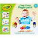 Crayola Washable Finger Paint Station Less Mess Finger Paints for Toddlers Gift