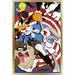 Looney Tunes: Space Jam - Court Wall Poster 14.725 x 22.375 Framed