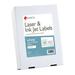 MACO Laser/Ink Jet White Return Address Labels 1/2 x 1-3/4 Inches 80 Per Sheet 20000 Per Box (ML-8025B)