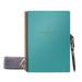 Rocketbook Fusion Smart Reusable Spiral Notebook Teal Executive Size Eco-Friendly Notebook (6 x 8.8 ) Planner Task List Calendar and More Includes 1 Pen and Microfiber Cloth