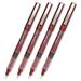 Pilot Precise V7 Stick Rolling Ball Pens Fine Point Red 4-PACK(35352)