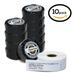 10 Rolls of Dymo 30252 Compatible White Return Address Labels for LabelWriter Label Printers 1-1/8 x 3-1/2 inch (350 Labels Per Roll)