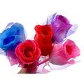 Ballpoint Rose Ink Pen Flower Ink Pens Office Supply Stationery Gift RIP-12 pcs.