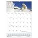 House of Doolittle Recycled Wildlife Scenes Monthly Wall Calendar 12 x 12 2018