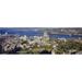 High angle view of buildings in a city Quebec City Quebec Canada Poster Print (18 x 6)