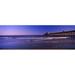 Pier in the ocean Folly Beach Fishing Pier Folly Beach Folly Island Charleston County South Carolina USA Poster Print (27 x 9)