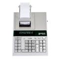 Monroe 2020PlusX 12-Digit Print/Display Medium-Duty Color Printing Calculator Ivory