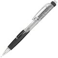 Pentel .7mm Twist-Erase Click Mechanical Pencil #2 Lead - 0.7 mm Lead Diameter - Refillable - Smoke Lead - Black Transparent Barrel