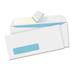 Business Source Security Tint Window Envelopes Business - #10 - 9 1/2 Width x 4 1/8 Length - Peel & Seal - Wove - 500 / Box - White