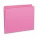 Smead Colored File Folder - 100 per box Letter - 11 pt. - Pink