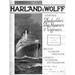 Advert Harland & Wolff inc. Olympic c.1920 Poster Print (24 x 36)