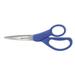 Westcott Preferred Line Stainless Steel Scissors 7 Long 3.25 Cut Length Blue Offset Handle