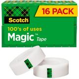 ScotchÂ® Magicâ„¢ 810 Tape 3/4 x 1 000 Pack Of 16 Rolls