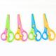 Plastic Child-Safe Scissor Set Toddlers Training Scissors Pre-School Training Scissors and Children Art Suppliesï¼ˆ4pcsï¼‰