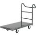 Global Industrial Steel Deck Platform Truck - Gray - Capacity 2400 lbs