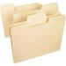 Smead SuperTab File Folders Letter - 8 1/2 x 11 Sheet Size - 3/4 Expansion - 1/3 Tab Cut - Top Tab Location - Assorted Position Tab Position - 14 pt. Folder Thickness - Manila - Manila - 1.54 oz -