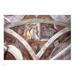 Posterazzi Sistine Chapel Ceiling - Judith Carrying The Head of Holofernes Poster Print by Michelangelo Buonarroti - 36 x 24 in. - Large
