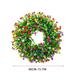 Winter Savings Clearance! SuoKom Farm Colorful Cottage Wreath It Will Look Bright And Available On Your Front Door Welcome Friends And Family With This Wreath