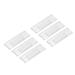 Uxcell 0.78 x 2.93inch Name Tags Kit 6pcs Acrylic Name Badge Holders Clear Label Holders