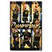 NBA Golden State Warriors - 2022 Commemorative NBA Finals Champions Wall Poster 22.375 x 34 Framed