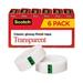 Transparent Tape 1 Core 0.75 X 83.33 Ft Transparent 6/pack | Bundle of 10 Packs