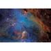 Galaxies Nebulae Stars Universe Outer Space Spectacular Image 24 x 0.01 Poster by HSE USA