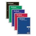 Coil-Lock Wirebound Notebooks 3-Hole Punched 1 Subject Wide/legal Rule Randomly Assorted Covers 10.5 X 8 70 Sheets | Bundle of 10 Each