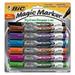 Bic Corporation Low Odor & Bold Writing Pen Style Dry Erase Marker Bullet Tip - Assorted